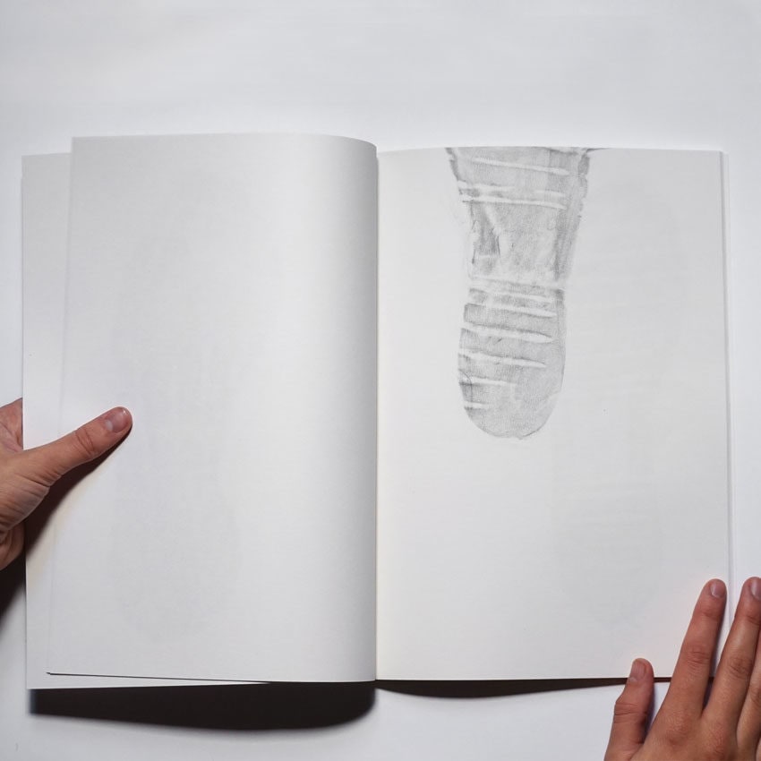 Libro de artista El llibre dels passos perduts Isabel Banal