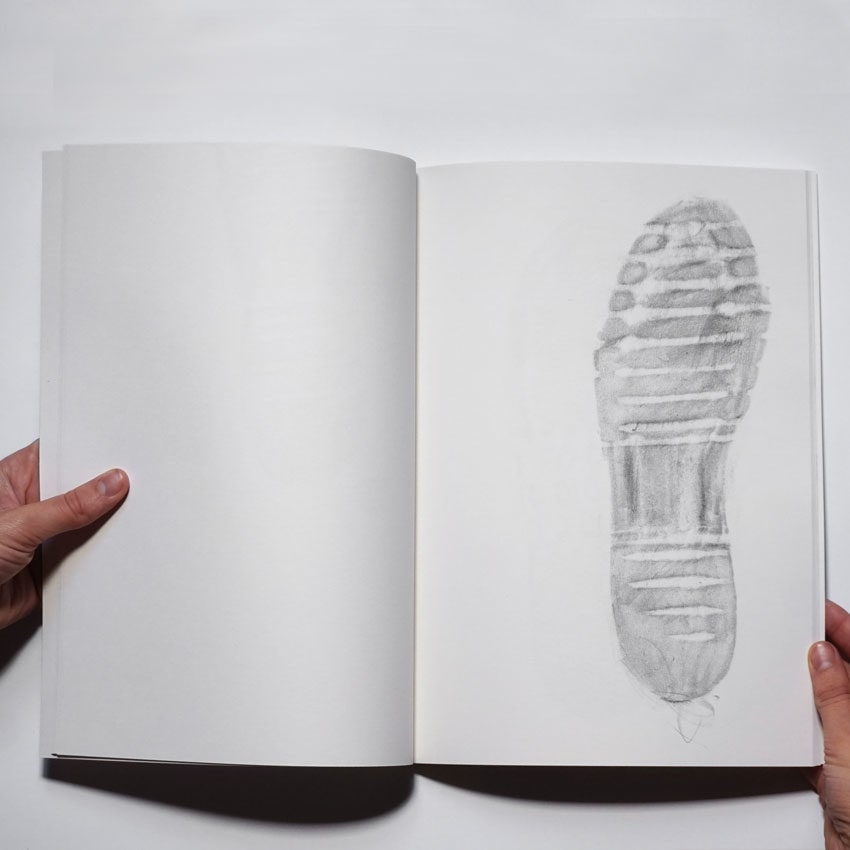 Libro de artista El llibre dels passos perduts Isabel Banal