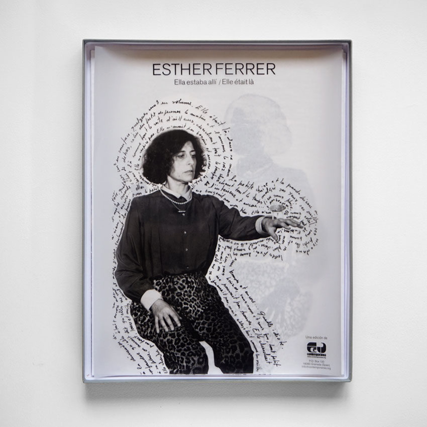 Ella estaba allí-Esther Ferrer