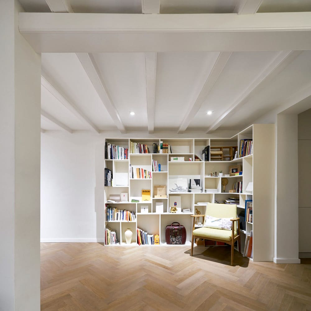 Interior de la galería Chiquita Room en Barcelona